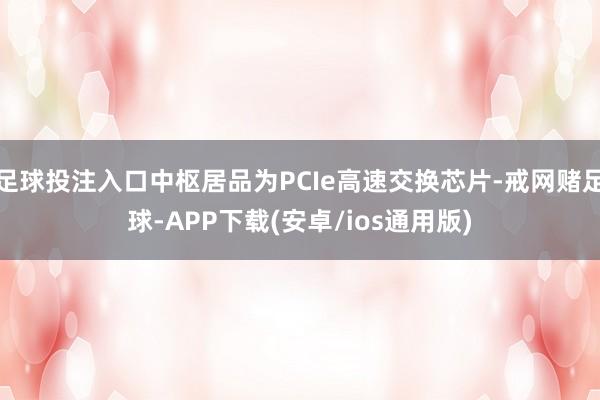 足球投注入口中枢居品为PCIe高速交换芯片-戒网赌足球-APP下载(安卓/ios通用版)