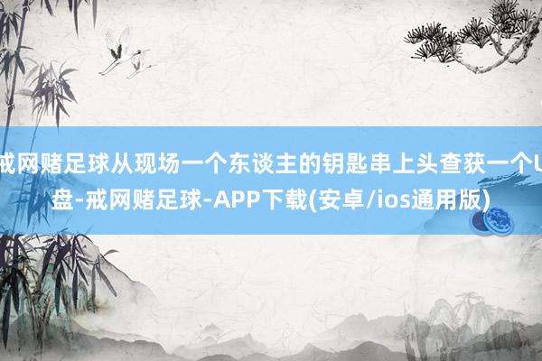 戒网赌足球从现场一个东谈主的钥匙串上头查获一个U盘-戒网赌足球-APP下载(安卓/ios通用版)